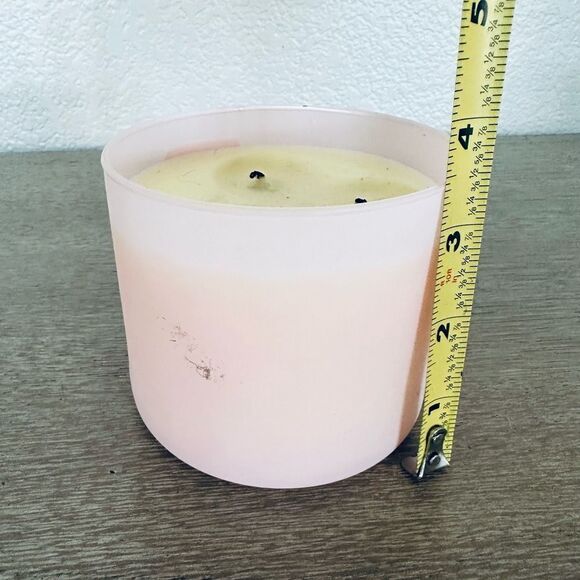 White Barn Rose Water & Ivy Pink Scented Jar Candle - Picture 3 of 4